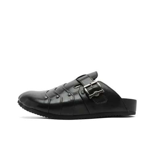 KUNGFUDEER Домашние тапочки Унисекс Черный