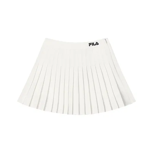 FILA Облачный белый Женские Повседневные Короткие Юбки