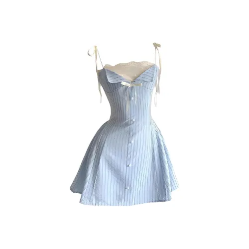 COHX Синий Женские Слиплатья