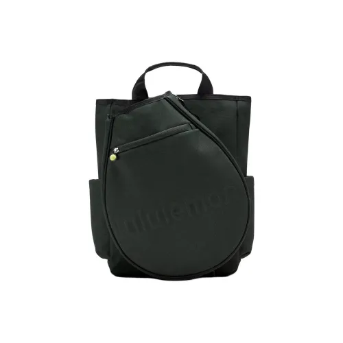 lululemon Хлопок Шар Сумка для ракеток Рюкзак Сумка Обычный Мужской Rainforest Зеленый