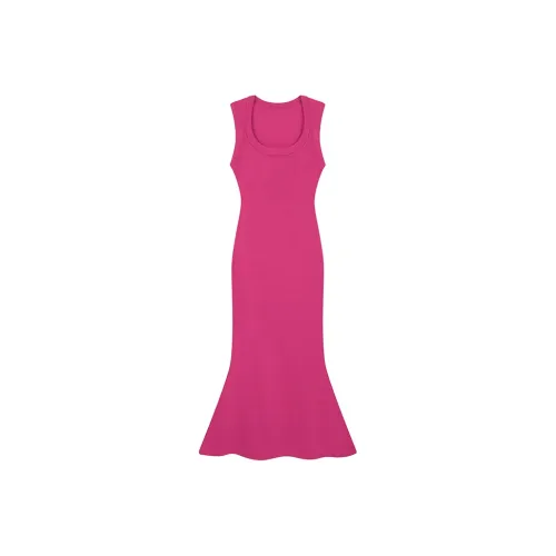 ABBY GODDESS Без рукавов Платье Женское Розовое
