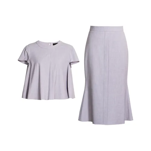 ROEYSHOUSE Комплект с юбкой Женские Светло-фиолетовый
