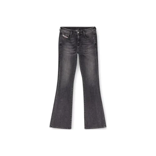 DIESEL SS25 Джинсы Женские Черный Серый