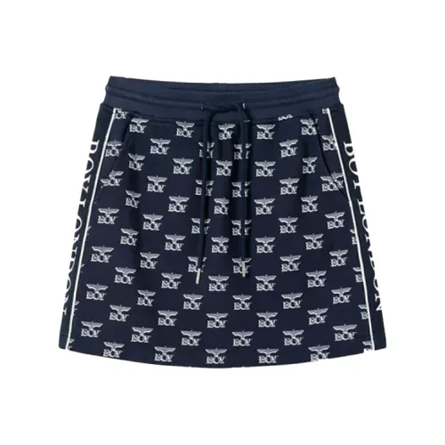 Boy London SS24 Повседневные короткие юбки Женские Blue