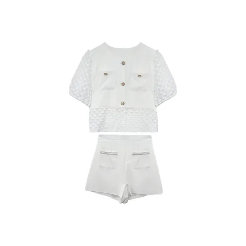 Icicofficial Повседневный костюм Женский Белый