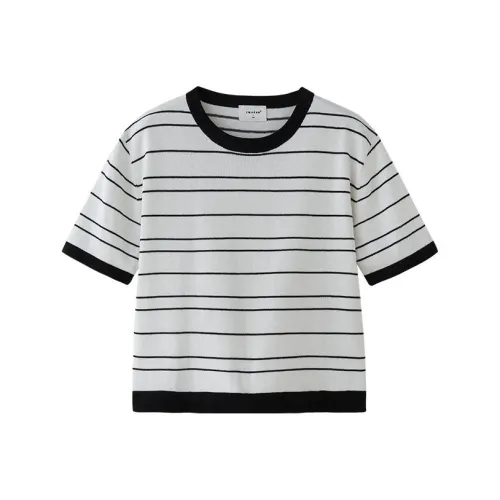 Enhenn Черно-белые полосы Kids T-рубашки