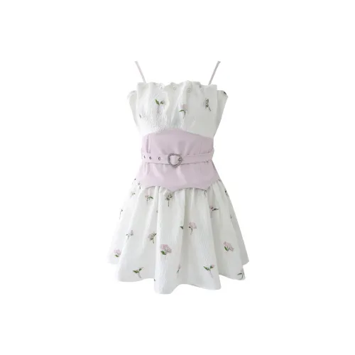 EIDOLON GRAIN Slip Платье Женское Розовый Фиолетовый