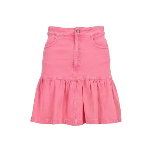 SEE BY CHLOE Розовые Женские Джинсовые Короткие Юбки