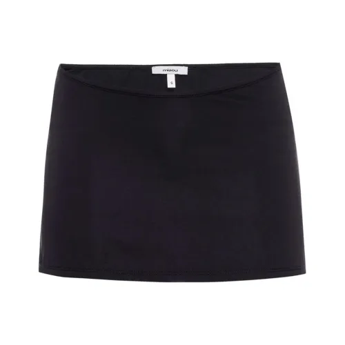 Miaou Elektra Юбка Повседневная Короткая Юбка Женская Черная