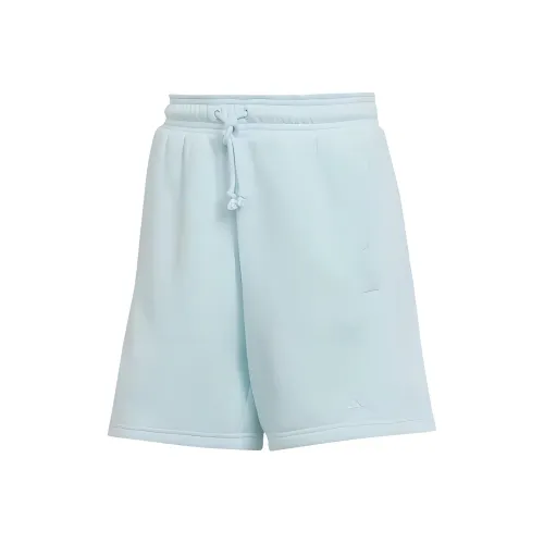 Adidas Светло-синие Женские Спортивные Шорты
