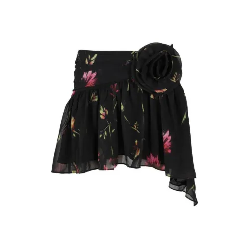 Rotate Повседневные короткие юбки Женские Черный