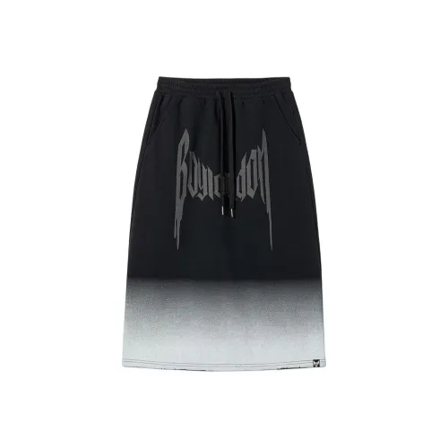Boy London Повседневный Длинный Юбка Женские Черный