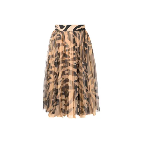 Off Белый SS22 Умбра Женские Повседневные длинные юбки