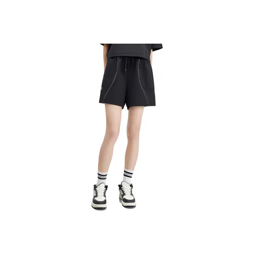 Anta Life Collection Черные Женские Спортивные Шорты