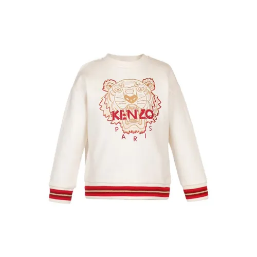 KENZO Экрю Kids Толстовки