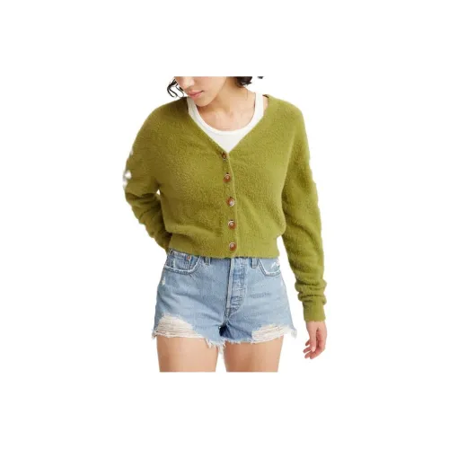 Levis Светло-синие Женские Джинсовые Шорты