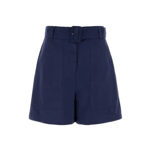WEEKEND MaxMara Синие Женские Повседневные Шорты