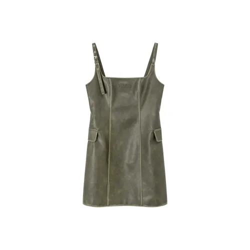 CHUU Горчичный зеленый Женские Слиплатья