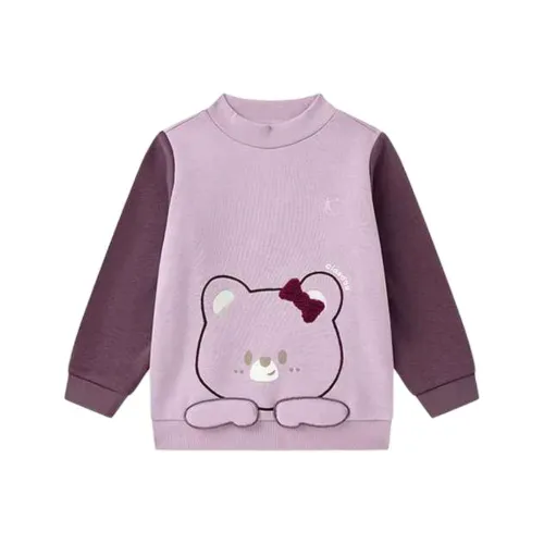 QIAODAN Свитшот Furong Фиолетовый для детей 3-7 лет