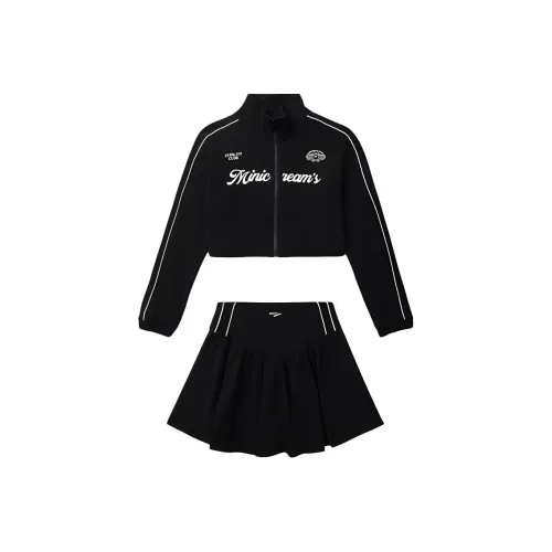Mini Cream Комплект с юбкой Женские Черный