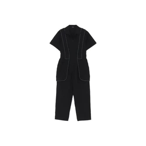 Yohji Yamamoto Черные Женские Комбинезоны