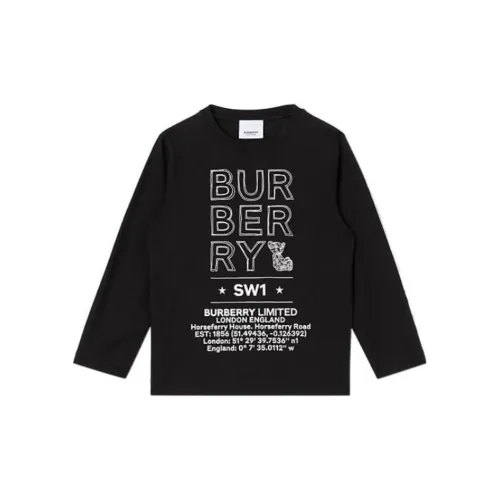 Burberry Черный Kids Свитшоты