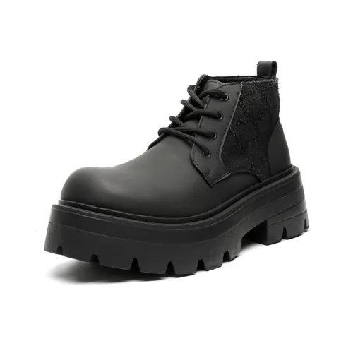 MADALLO Короткий Мартин Ботин Мужской Черный