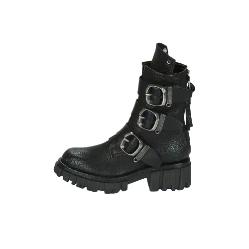 AirStep HELL Застежка Martin Boot 5cm Женские Черный