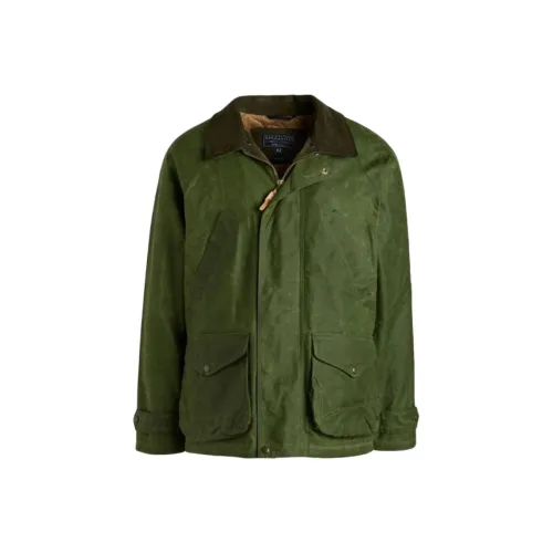 MANIFATTURA CECCARELLI Кабан Куртки и Пальто Мужской Светло-Зеленый