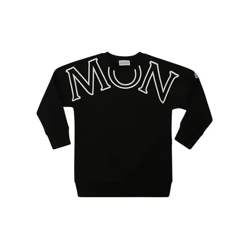 Moncler Черный Kids Свитшоты