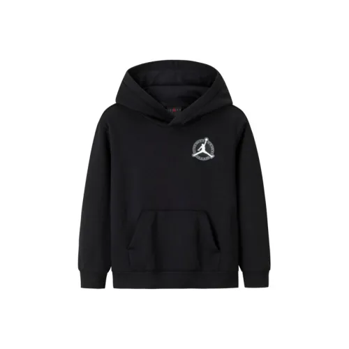 Джордан Свитшот Глубокий Черный Дети Возраст 3-7 Лет