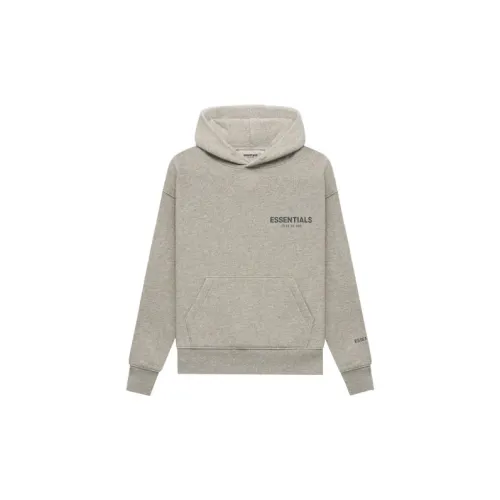 Fear of God Essentials FW21 Темный овсяный Kids Свитшоты