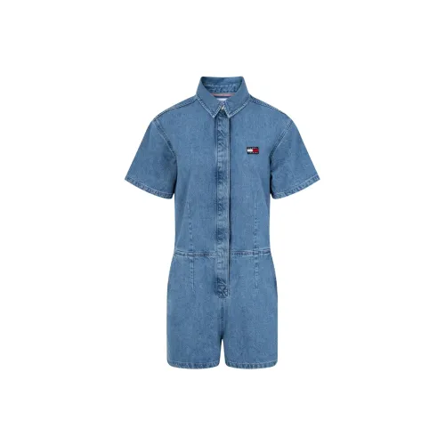 Tommy Hilfiger Джинсовый синий 1A5 Женские джинсовые шорты