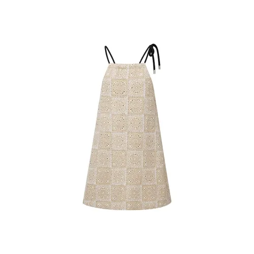 d'zzit Юбка Платье Женское Светлый хаки