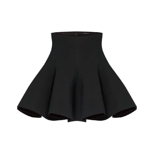 LOUIS VUITTON FW24 Повседневные короткие юбки Женские Черный