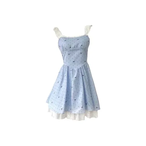 TIBINB Синий Женские Слиплатья