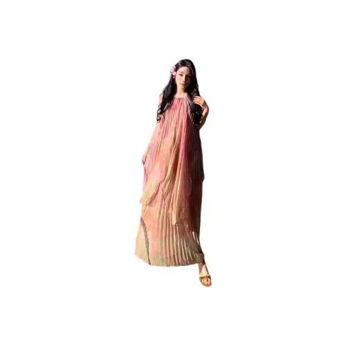 XIAOJUCHUANLI Slip Платье Женское Радужное