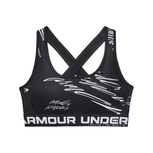 Under Armour Crossback Черное Женское Спортивное Белье