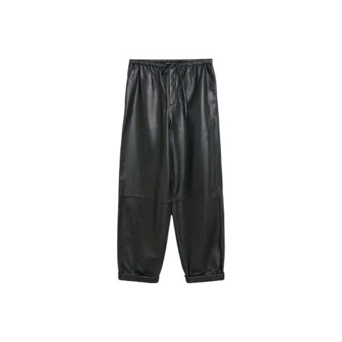 By Malene Birger COPENHAGEN MBC Кожаные брюки Женские Черные