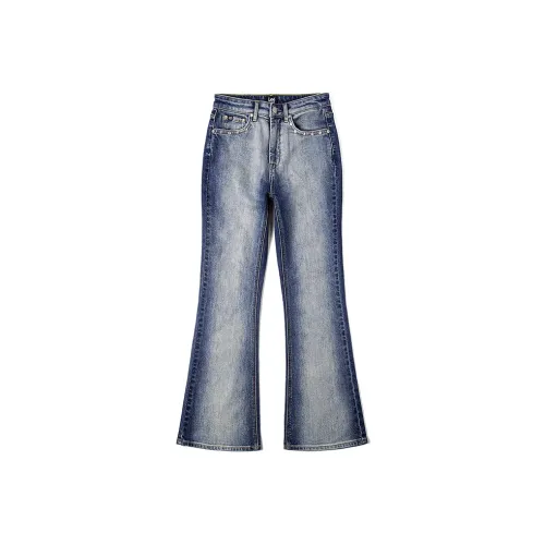 Lee FW24 Джинсы Женские Средне-голубой