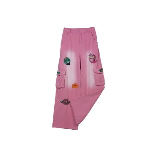 FWTW Розовые Женские Джинсы