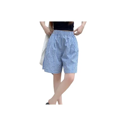 Ya Sheep People Повседневные шорты Женские Темно-синий