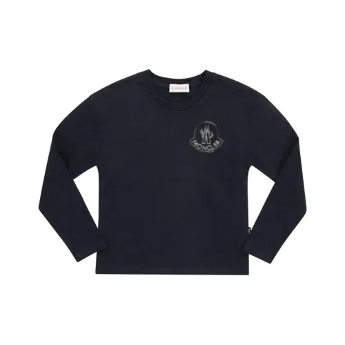 Moncler Blue Kids Т-рубашки