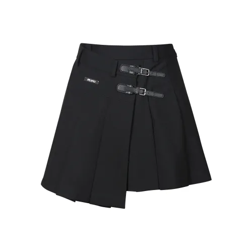 Guuka Hero Повседневные короткие юбки Женские Черный