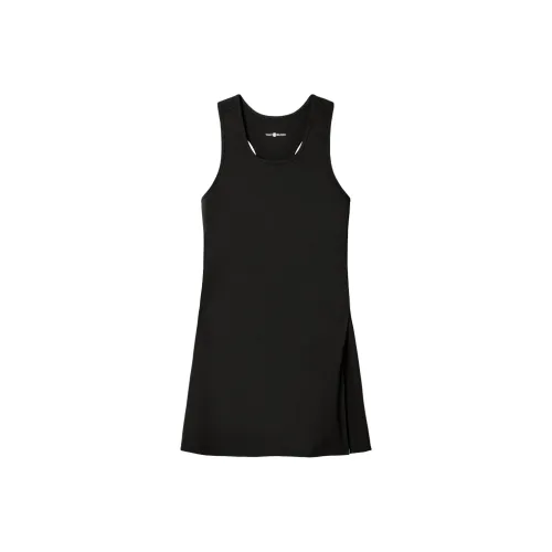 Tory Burch SS24 Sleeveless Dress Women's Black Тори Брач SS24 Без рукавов Платье Женское Черное