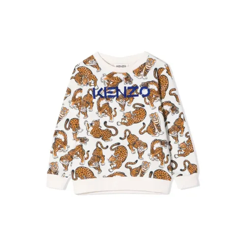 KENZO Белый Kids Свитшоты