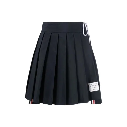 THOM BROWNE· FW22 Повседневный Длинный Юбка Женские Морской синий