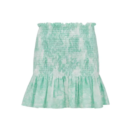 DIOR Повседневные короткие юбки Женские Зеленый