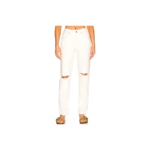 FREE PEOPLE Белые Женские Джинсы