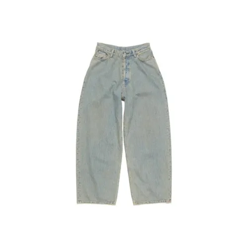 Acne Studios Супер Baggy Форма Джинсы 2023F Женские Синие